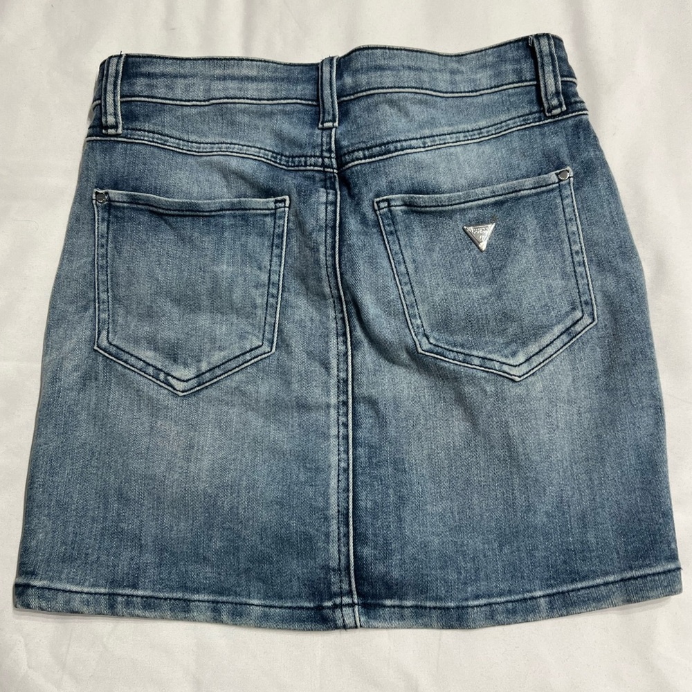 Guess mini denim skirt